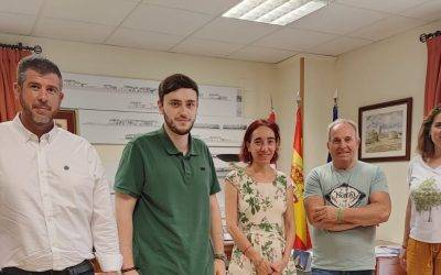 Primera visita el municipio de Ampudia (Palencia) en el marco del proyecto con la Buena Huella