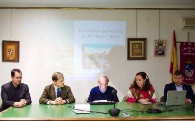 Presentación del diagnóstico de los ODS en Ampudia en la Casa de Palencia (Madrid)